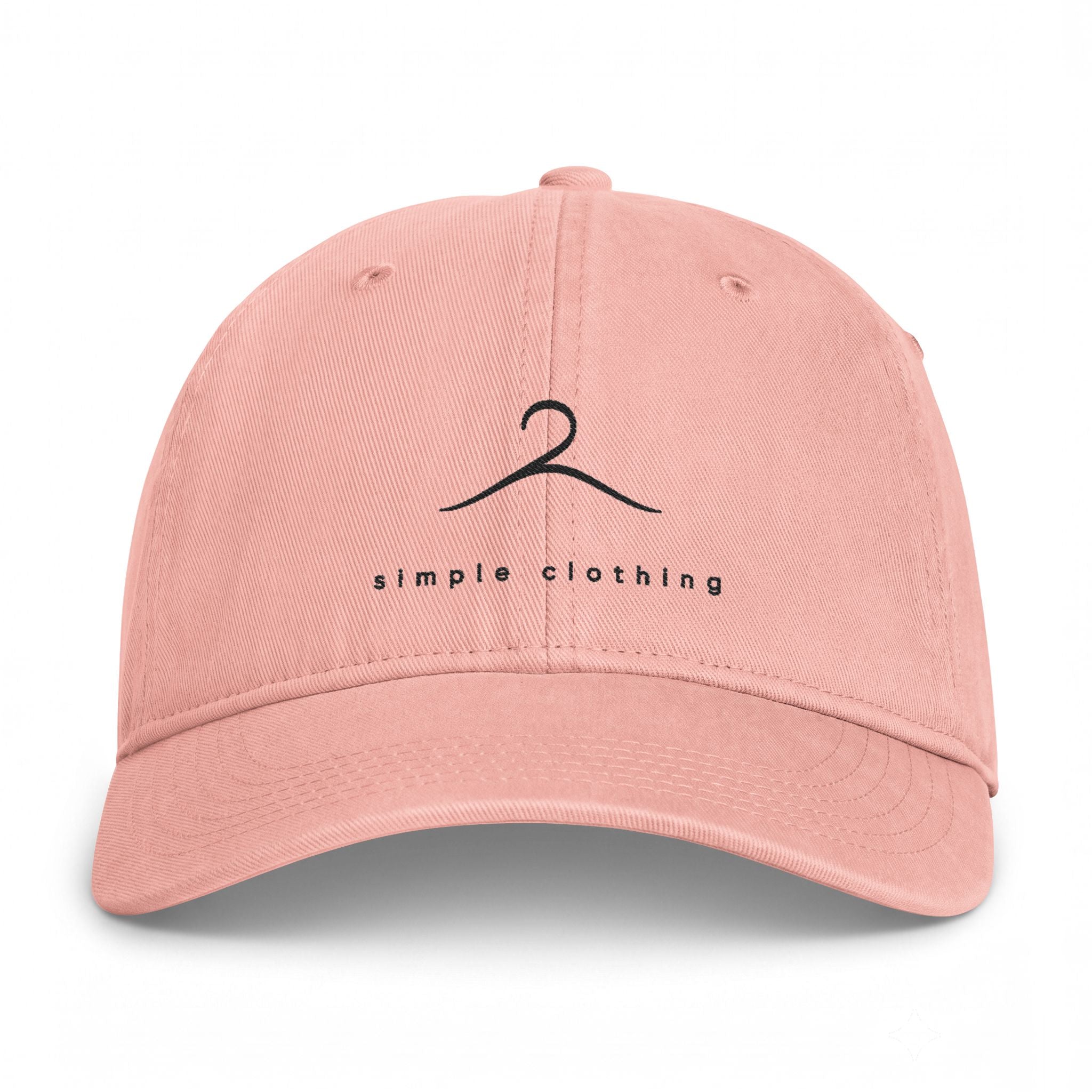 Washed Cap – Simple Embroidered Hat