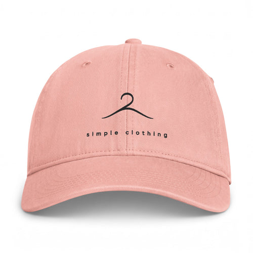 Washed Cap – Simple Embroidered Hat