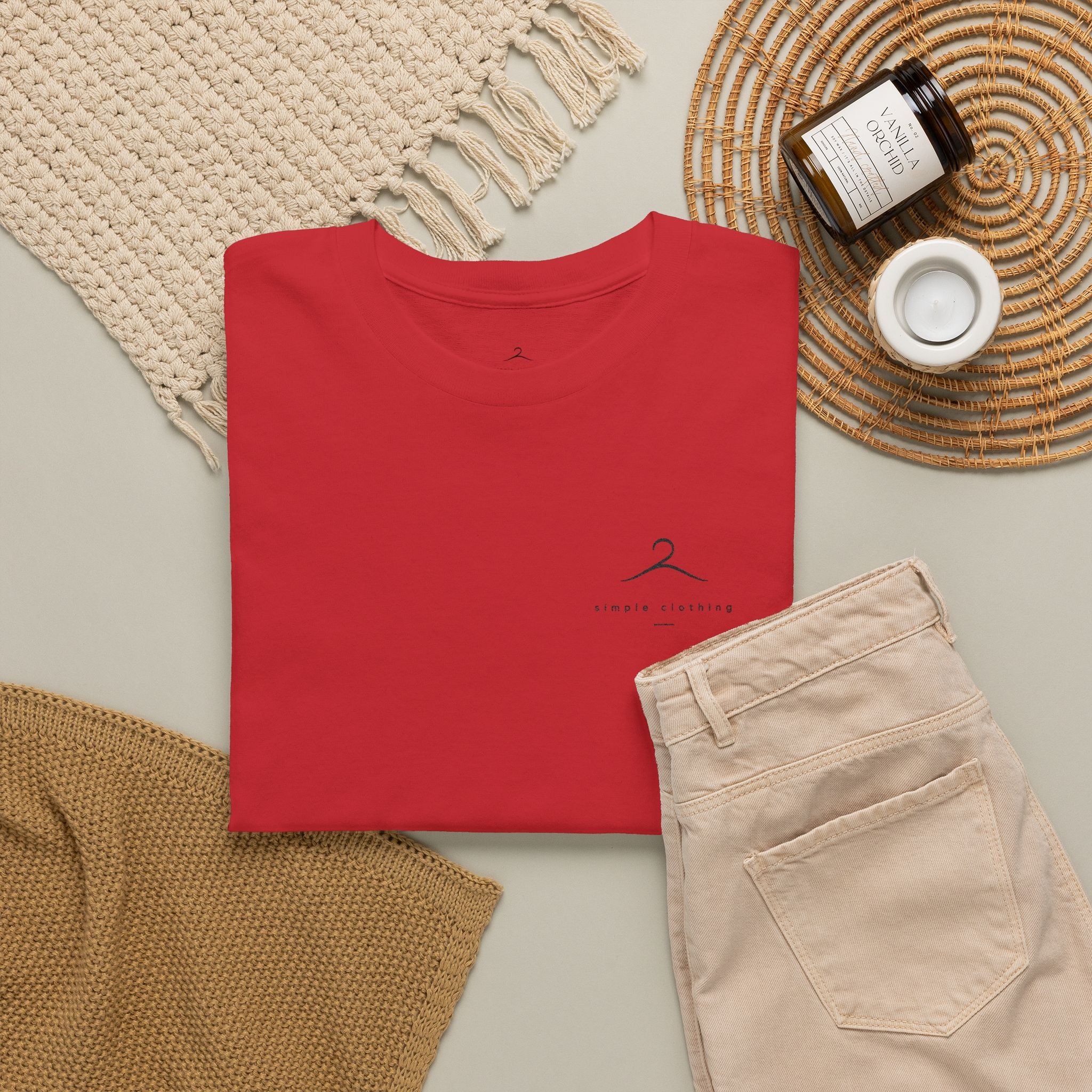 Simple Tee - wave design