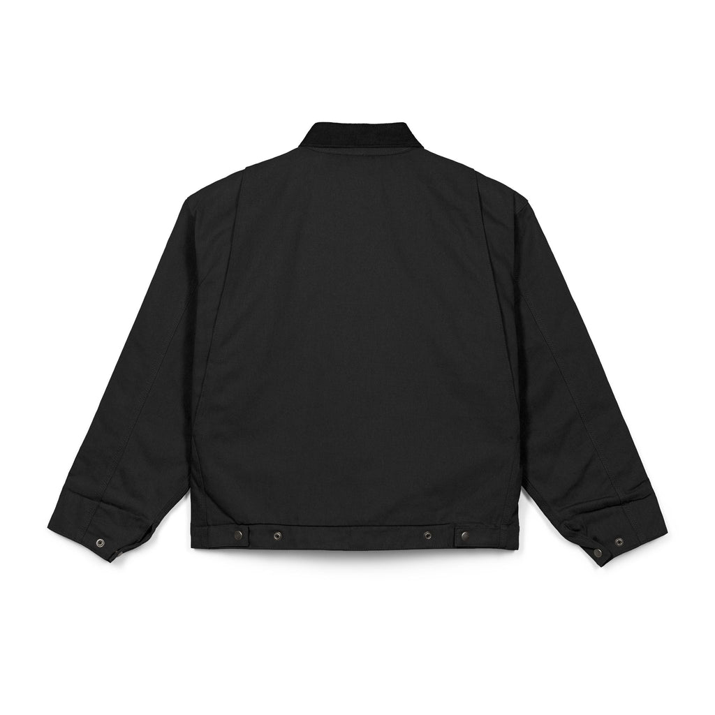 Embroidered Work Jacket — Simple wave design