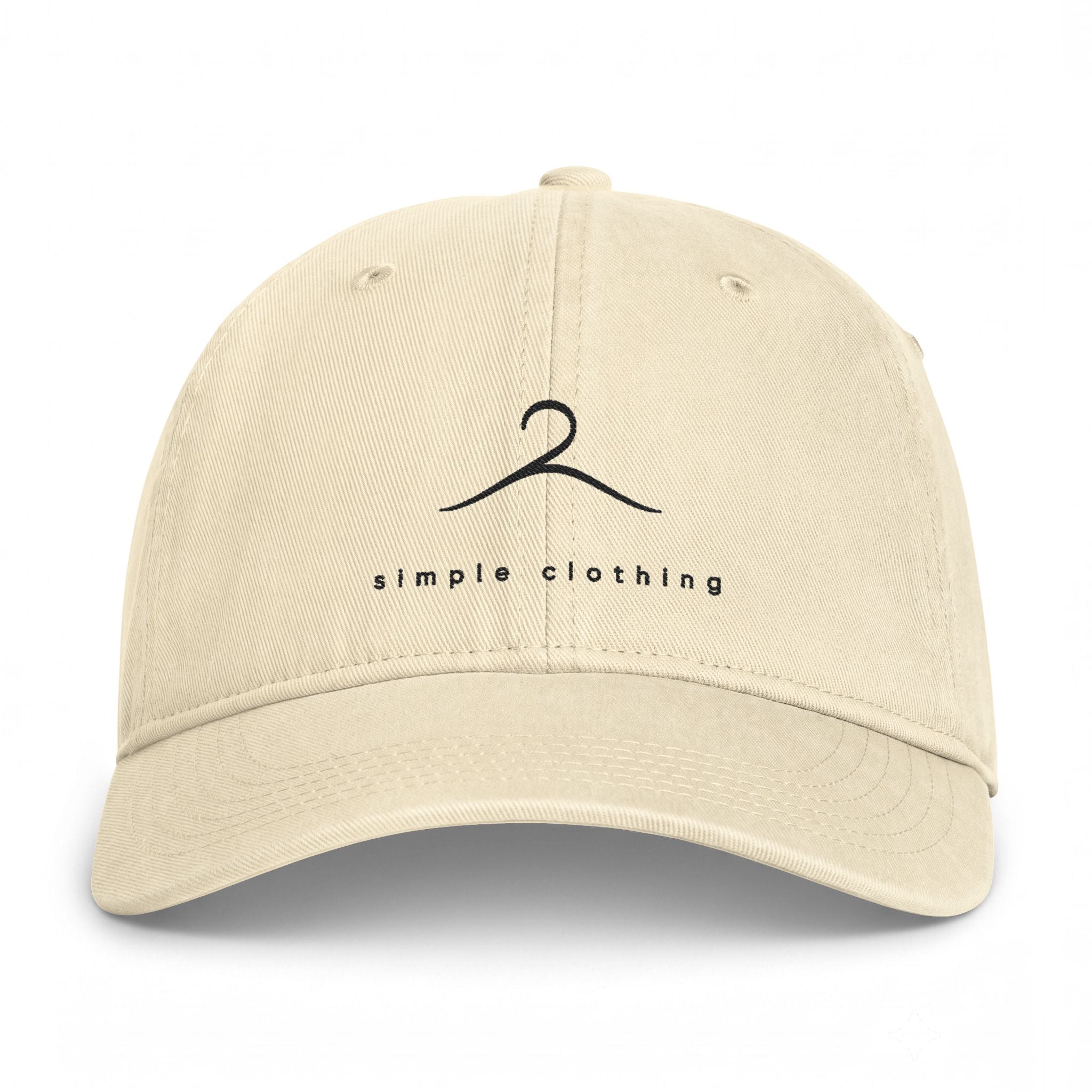 Washed Cap – Simple Embroidered Hat