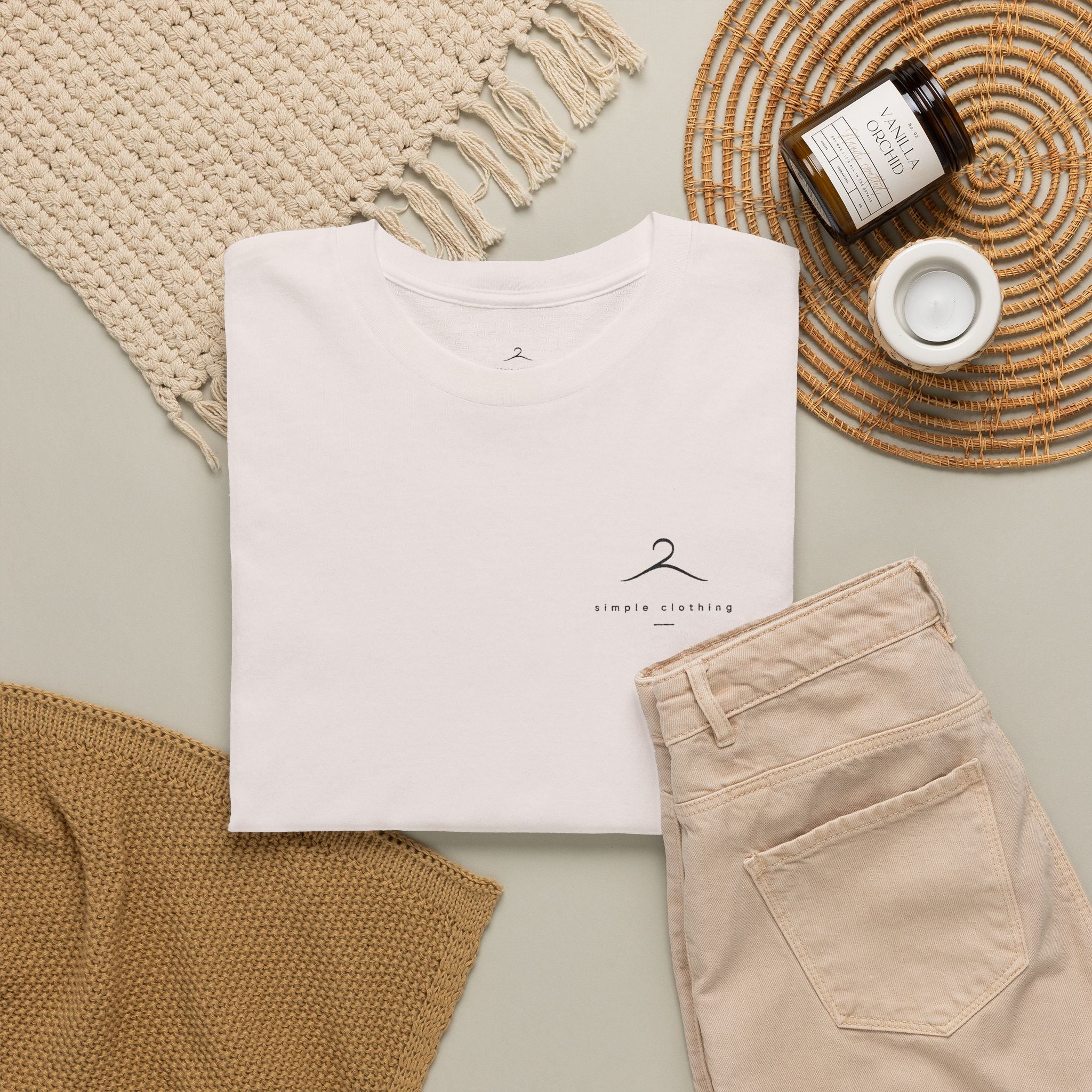 Simple Tee - wave design