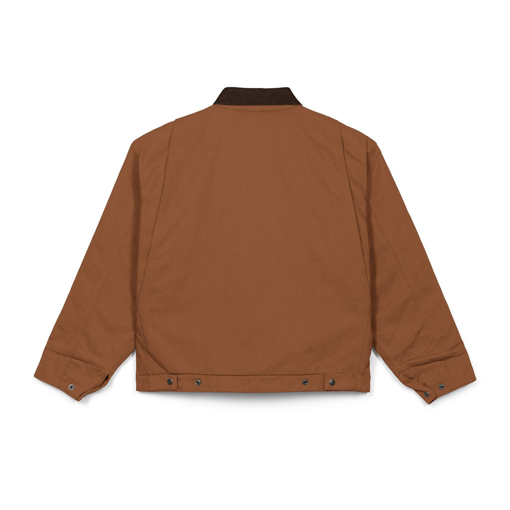 Embroidered Work Jacket — Simple wave design