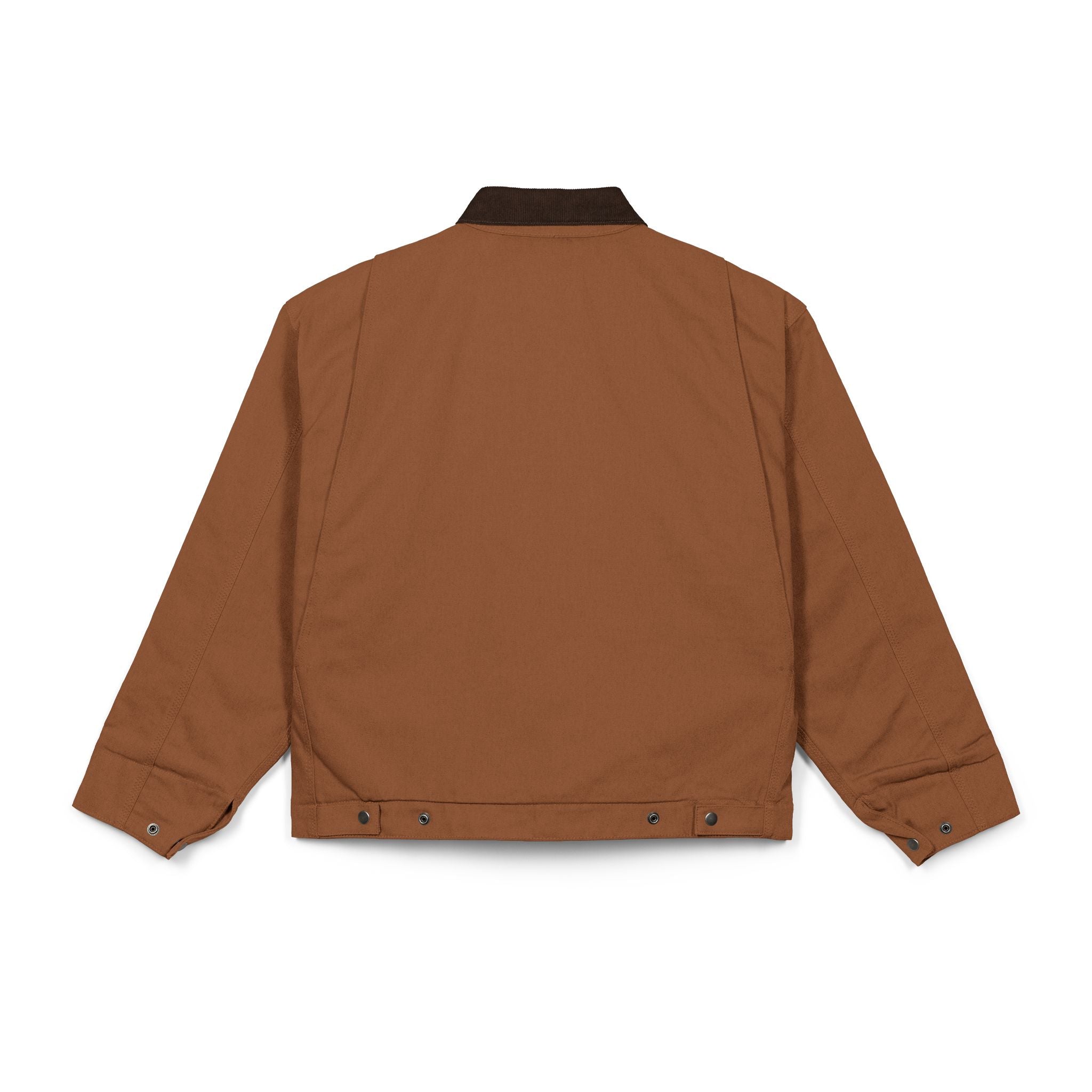Embroidered Work Jacket — Simple wave design