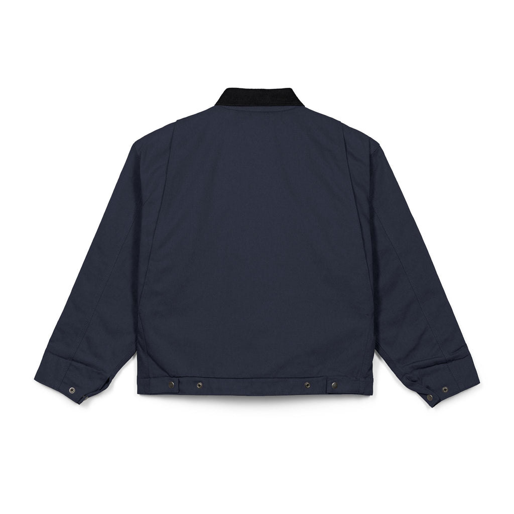 Embroidered Work Jacket — Simple wave design