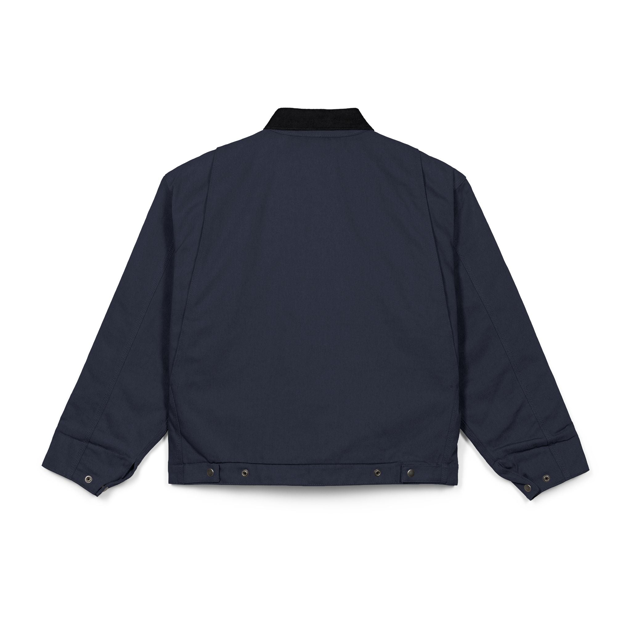 Embroidered Work Jacket — Simple wave design