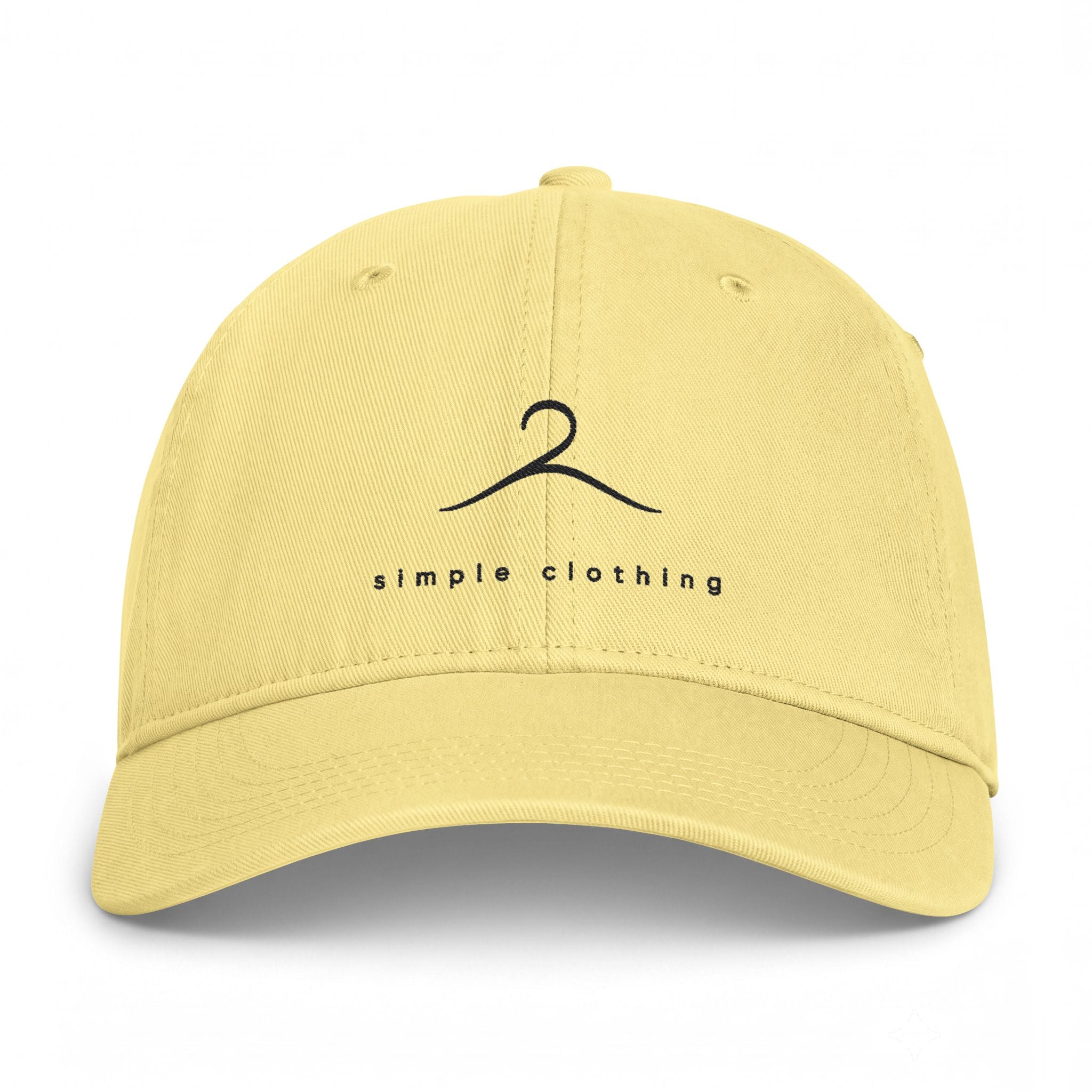 Washed Cap – Simple Embroidered Hat