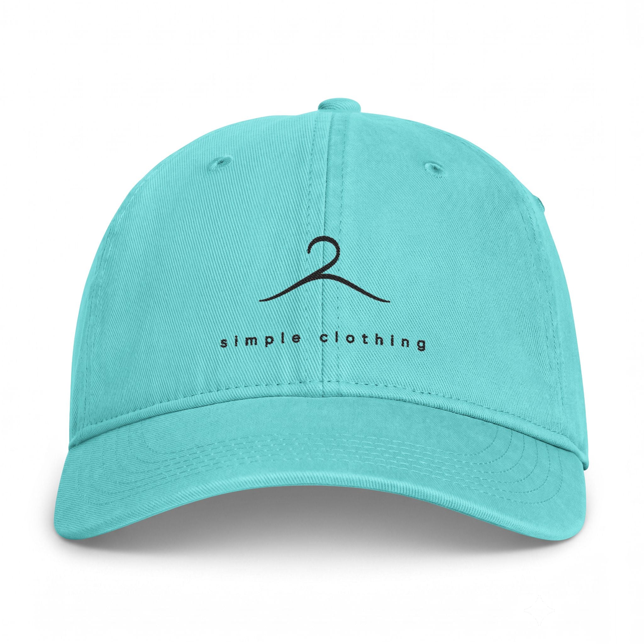 Washed Cap – Simple Embroidered Hat