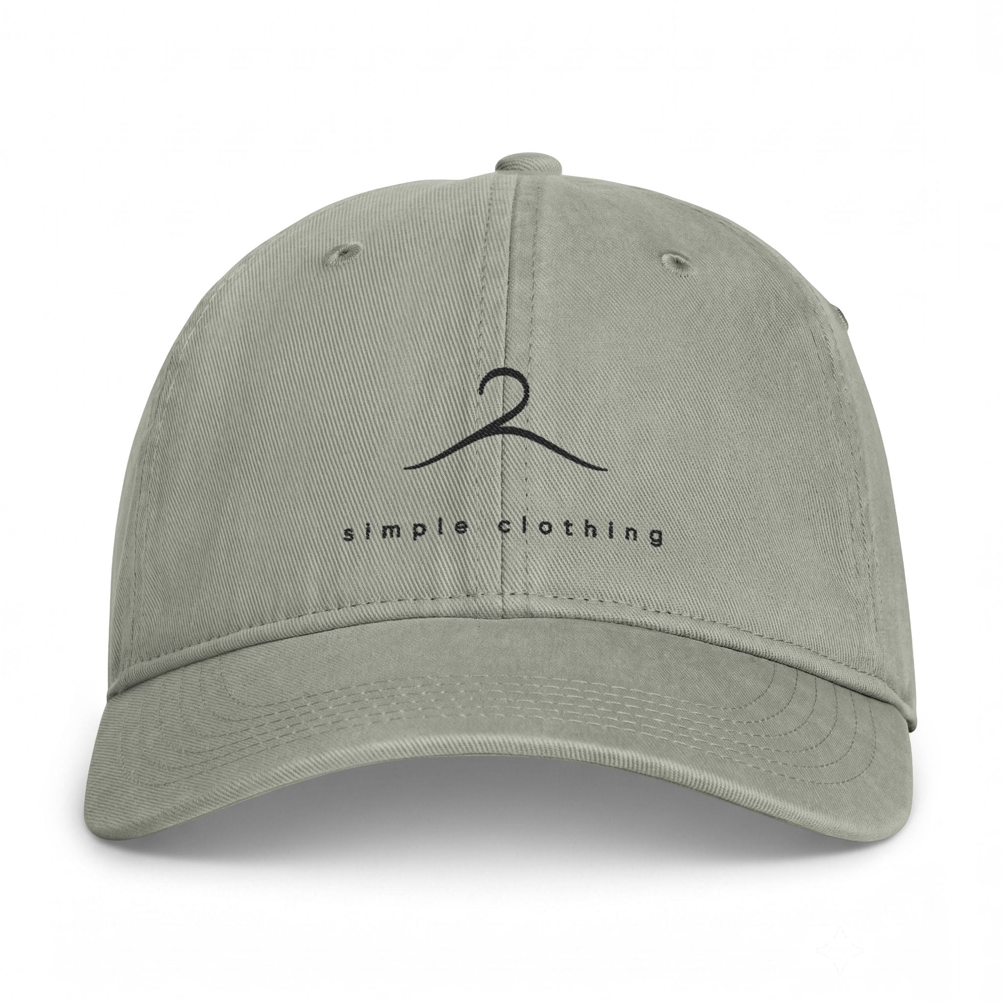 Washed Cap – Simple Embroidered Hat